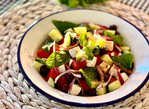 Foto principal de Ensalada de sandía fresquita