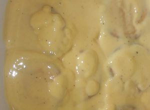 Una foto de Marquesa pie de parchita