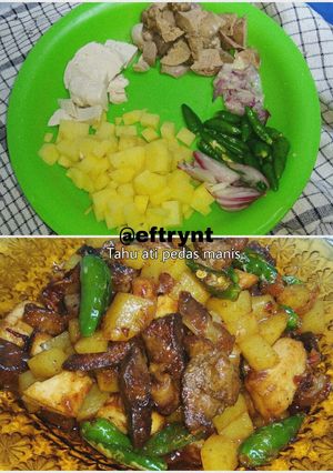Foto resep Tahu ati pedas manis