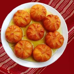 A picture of Moong dal gulab jamun.