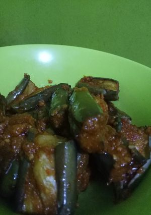 Foto resep Sambel terong ungu