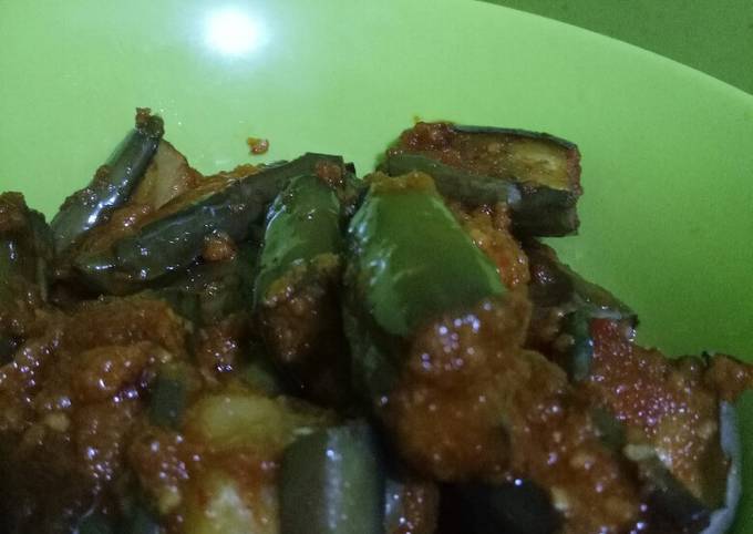 Anti Ribet, Memasak Sambel terong ungu Praktis