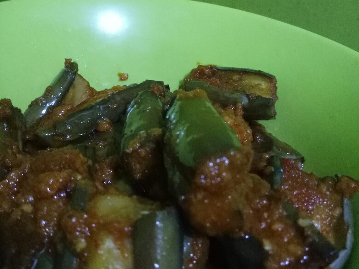 Anti Ribet, Memasak Sambel terong ungu Praktis