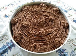 Φωτογραφία της συνταγής Τούρτα baileys chocolate