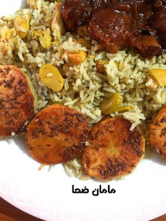 عکسی از دستور ته دیگ زیره