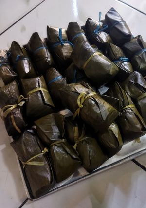 Foto resep Lontong isi kentang wortel