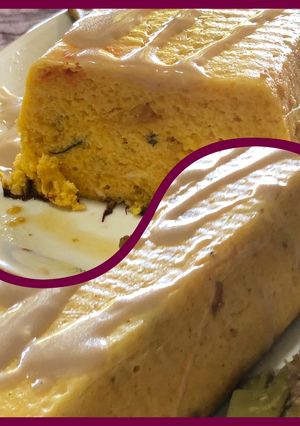 Una foto de Flan de calabaza
