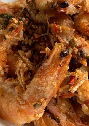 รูปของ กุ้งคั่วพริกเกลือ