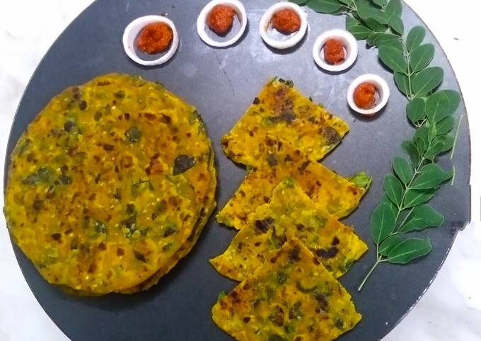 Drumstick Leaves Paratha