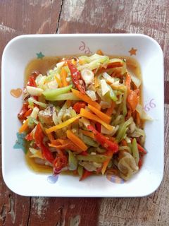 Foto resep Tumis labu siam wortel bombai