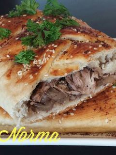 صورة لوصفة طريقة عمل فطيرة المسخن