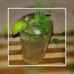 A picture of Virgin mojito.