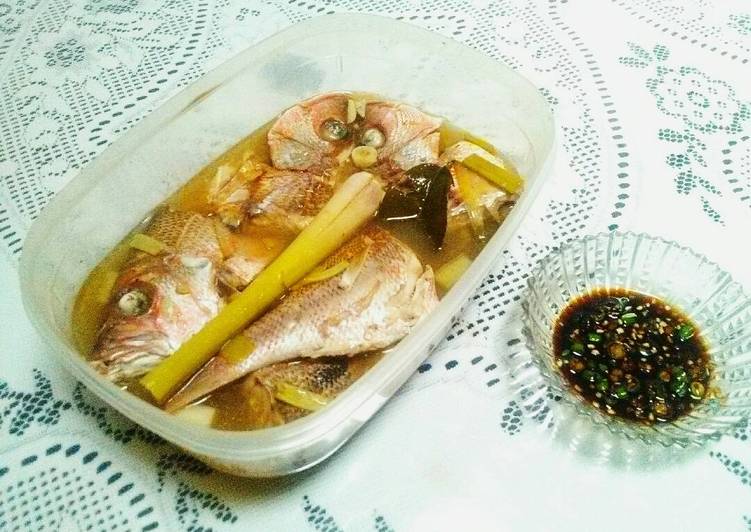 Resep Steam ikan kakap merah, Anti Gagal