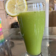 A picture of Healthy Lemon, Ginger and Apple Juice.