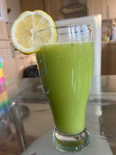 A picture of Healthy Lemon, Ginger and Apple Juice.