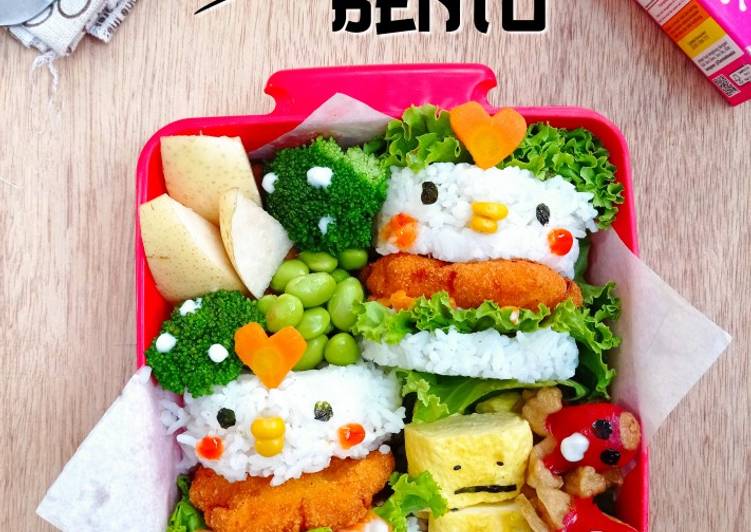 makanan Burger Bento yang Enak