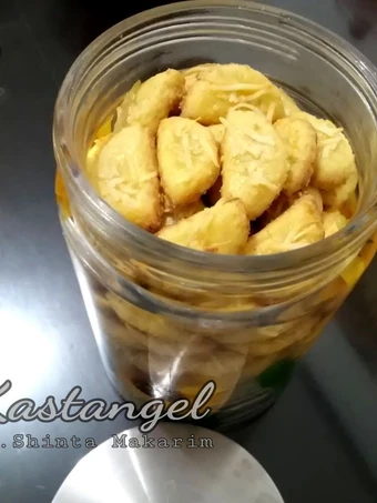 Langkah Gampang Membikin Resep Kastangel eggless renyah yang Bikin Ngiler Anti Ribet, Bisa Manjain Lidah