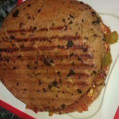 A picture of Paneer kulcha.