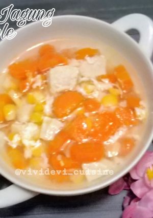 Foto resep Sup Jagung Simple