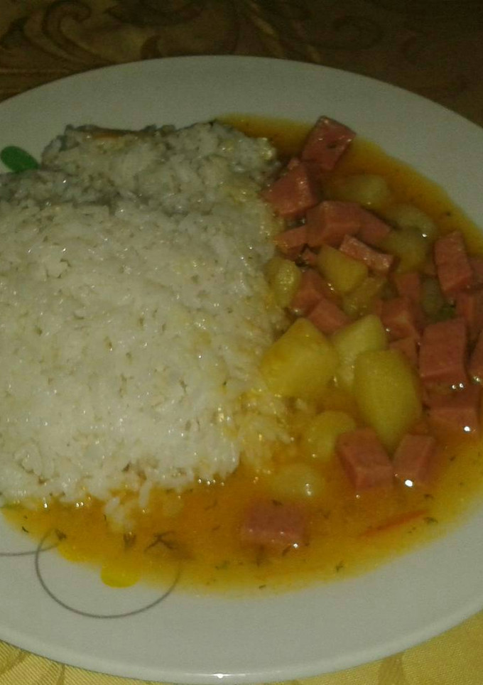 Una foto de Mortadela estofada