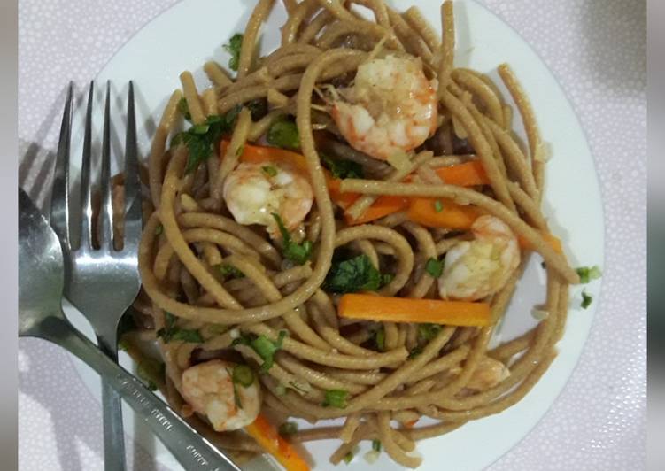 Resep Spaghetti Gandum Aglio e Olio Anti Gagal