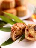💚 Bánh Trung Thu Nhân Đậu Xanh Kỷ Tử Nho Khô Loại Mini 50 gr (Vegetarian)