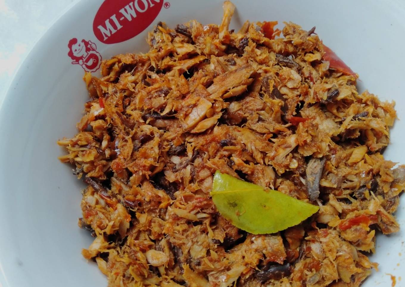 Tongkol Suwir Rica-Rica