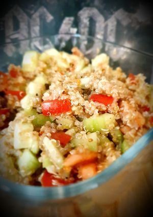 Une photo de Salade composée au quinoa