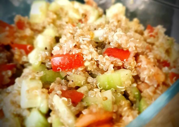 Méthode la plus simple pour Préparer  Super Rapide Fait Maison Salade composée au quinoa