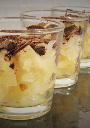 Foto di Pere allo zenzero e cioccolato