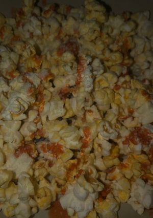 A picture of Spicy popcorn.