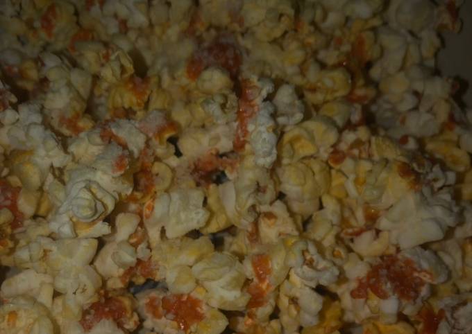 Recipe of Any-night-of-the-week Spicy popcorn
