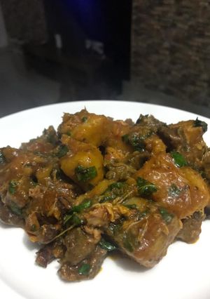 A picture of Porridge Yam.