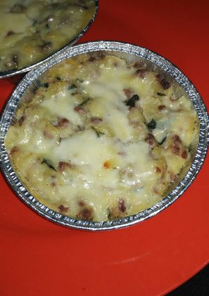 Foto resep Baked Beef Cheesse Potato
