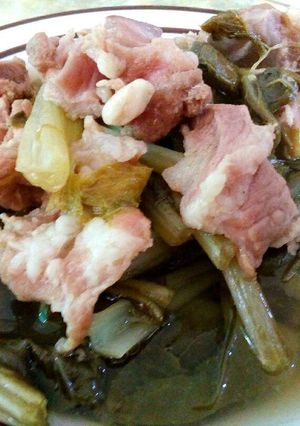 รูปของ #จานนี้ดีกินแล้วรวย ต้มกวางตุ้งกระดูกอ่อน