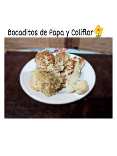 Una foto de Bocaditos de Papa y Coliflor