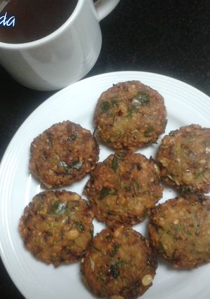 A picture of Masala Vada.