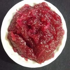 A picture of Apple and beetroot jam.