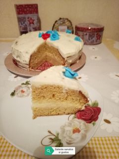 O poză a rețetei Tort cu piure de portocale.