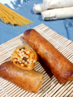 Foto resep Lumpia isi spaghetti bolognese