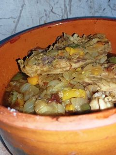 صورة لوصفة طاجن فراخ