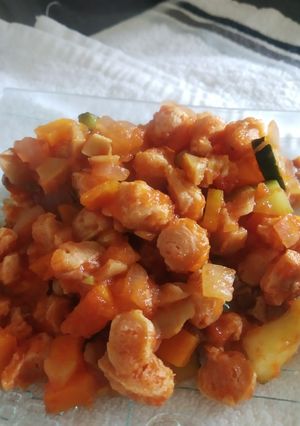 Una foto de Falsa boloñesa