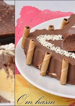 صورة لوصفة ايس كريم بالشكولاته
