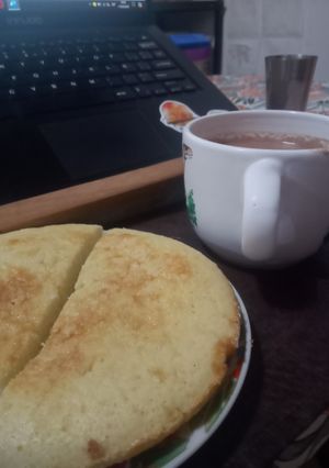 Una foto de Mini bizcochuelo