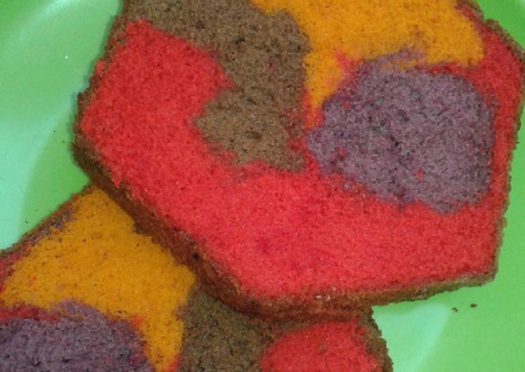 Recipe of Perfect Rainbow cake