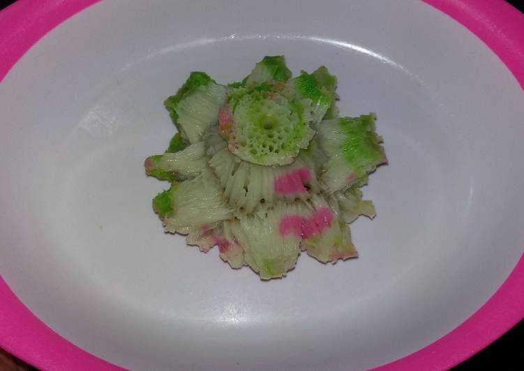 Cara buat Bikang mawar yang lezat dan Mudah Dibuat