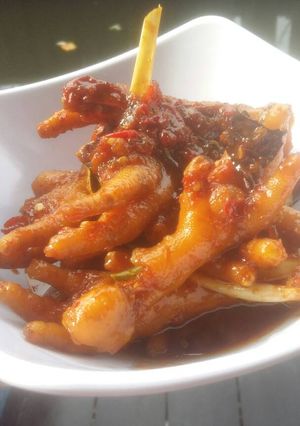 Foto resep Ceker mercon masak kecap