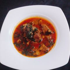 A picture of Ogbono Soup.