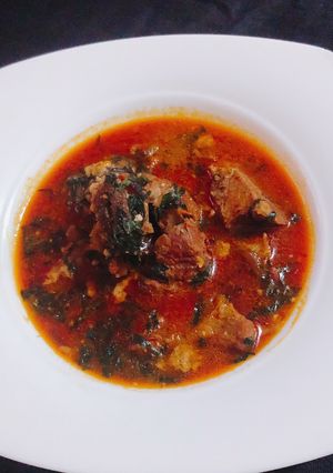 A picture of Ogbono Soup.