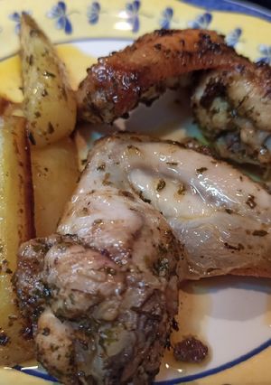 Foto principal de Alitas de pollo adobadas al horno